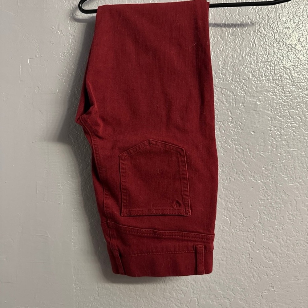 Betabrand Red Casual Pants